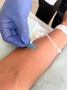 Butterfly needle. Is IV Therapy Safe