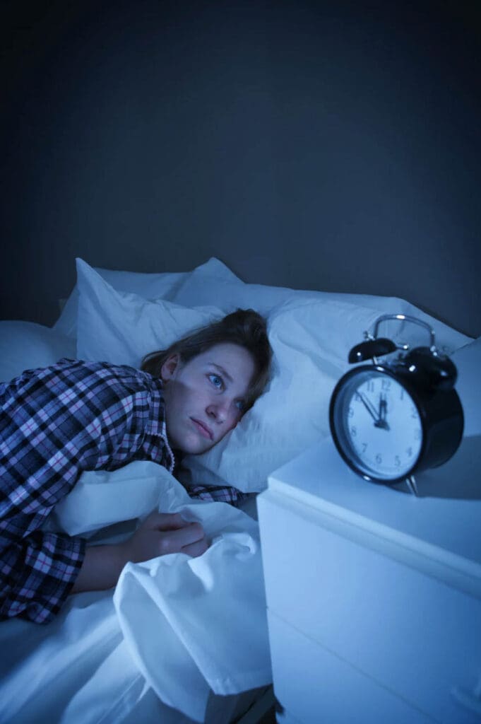 Stress and anxiety causing insomnia in adults